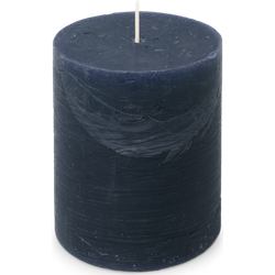 Spaas Rustiek Kaars 100/130mm-donkerblauw - 
