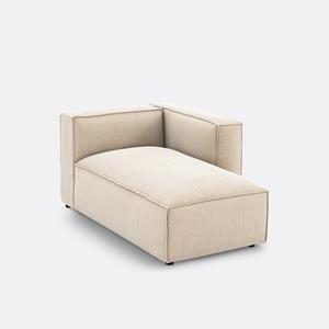 LA REDOUTE INTERIEURS Modulaire longchair van geribd vintage fluweel, Seven