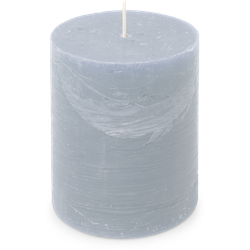 Spaas Rustiek Kaars 100/130mm-lichtblauw - 