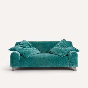 OTTO STUDIO FOR AM.PM Compacte zitbank van viscosefluweel, Bold