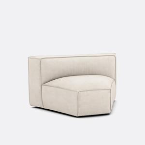 LA REDOUTE INTERIEURS Modulaire zithoek, ribfluweel Seven