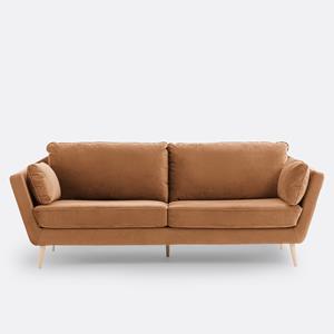 LA REDOUTE INTERIEURS Bank in fluweel, 3, 4 of 5-zit Topim
