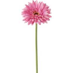 Louis maes Gerbera l58 cm roze zijde nepbloem - 