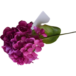 Buitengewoon de boet Kunst hortensia tak roze 62 cm - 