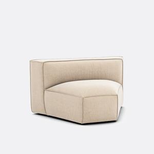 LA REDOUTE INTERIEURS Modulaire zithoek, vintage fluweel Seven