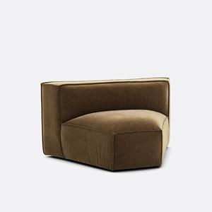 LA REDOUTE INTERIEURS Modulaire zithoek, vintage fluweel Seven