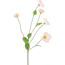 Nova nature Melastoma spray pink 76 cm kunstbloem - 