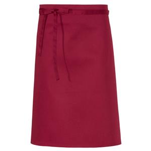 PULSIVA Schort Benjamin 60 x 80 cm; 60x80 cm (LxB); bordeaux; 3 stuk / verpakking