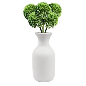 Bellatio Design Allium/Sierui Globemaster kunstbloem - 5x - losse steel - groen - cm - Natuurlijke uitstraling -