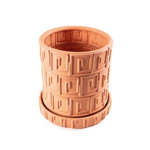 Seletti Magna Graecia Greca bloempot terracotta