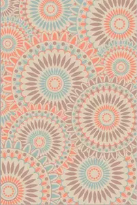 BlommiesLifeStyle Buitenkleed h 270x170cm pastel-zalm