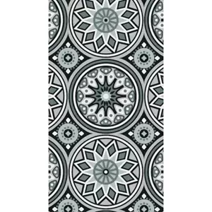BlommiesLifeStyle Buitenkleed M 180x60cm zwart-Grijs