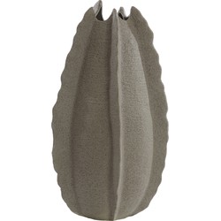 Light & Living Light&living Vaas deco 37x36x66,5 cm KELAPA keramiek grijs groen