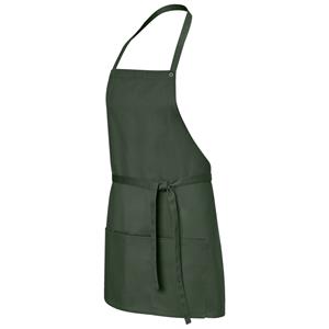 JOBELINE Schort Taras gekleurd 64x80 cm (LxB); 64x80 cm (LxB); donker olijf