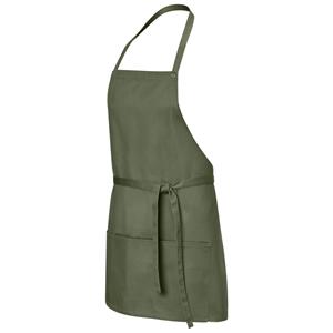 JOBELINE Schort Taras gekleurd 64x80 cm (LxB); 64x80 cm (LxB); olijf