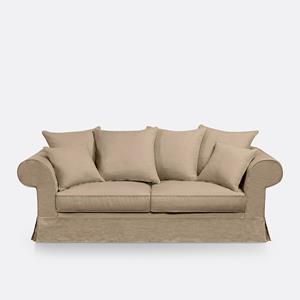LA REDOUTE INTERIEURS Bank dik linnen, superieur comfort, Adélia