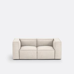 LA REDOUTE INTERIEURS Modulaire zetel, 2-zit, ribfluweel, Seven