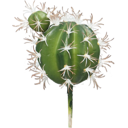 Nova nature SO Bol cactus green 15 cm kunstbloem - 