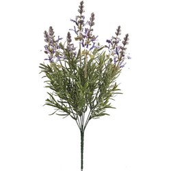 Buitengewoon de boet Bosje kunstbloemen lavendel 38 cm, lila - 