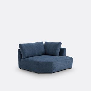 LA REDOUTE INTERIEURS Modulaire hoekbank in getextureerde stof, Monica
