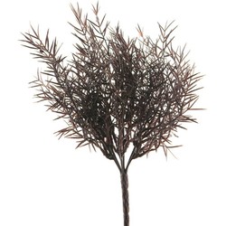 Hortus Kunsttak sprengeri bush burgundy, 32 cm - 