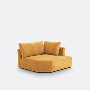 LA REDOUTE INTERIEURS Modulaire hoekbank in getextureerde stof, Monica