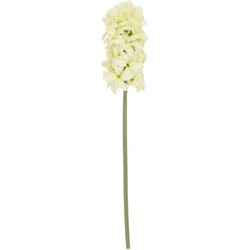 Countryfield Kunstbloem Hyacinth 42x9x8 cm wit - 