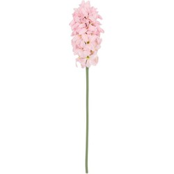 Countryfield Kunstbloem Hyacinth 42x9x8 cm roze - 