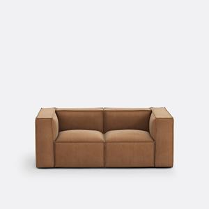 LA REDOUTE INTERIEURS Modulaire zetel, 2-zit, ribfluweel, Seven