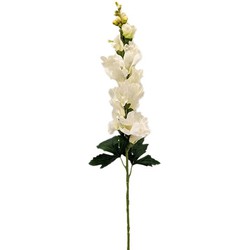 Buitengewoon de boet Kunst delphinium tak cream, 80 cm - 