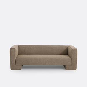 LA REDOUTE INTERIEURS Bank getextureerde stof, 3-zit, Capu