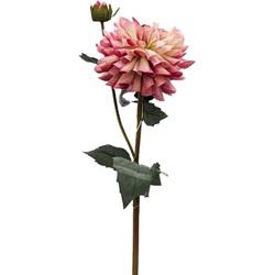 Buitengewoon de boet Kunstbloem dahlia 61 cm, lichtpaars - 