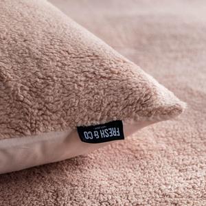 Fresh and Co Kussenslopen Teddy - -  - - Microvezel - 