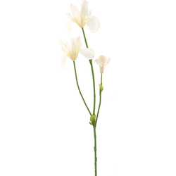Nova nature Iris spray Fletcher cream 103 cm kunstbloem - 