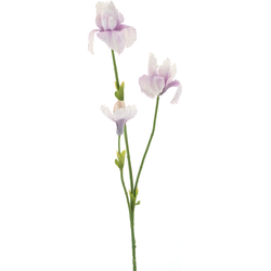 Nova nature Iris spray Fletcher pink 103 cm kunstbloem - 