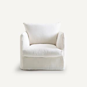 AM.PM Fauteuil van gekreukt linnen, Neo Chiquito