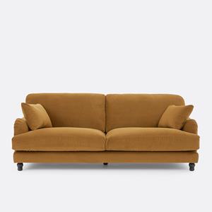 LA REDOUTE INTERIEURS 3- of 4-zitsbank in fluweel, NOON
