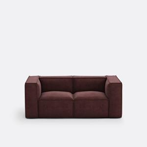LA REDOUTE INTERIEURS Moduleerbare zetel, 2-zit, getextureerde stof, Seven