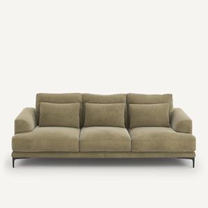 AM.PM 4-zits sofa in linnenfluweel, Marsile