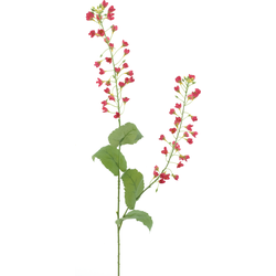 Nova nature Mini flower branch red 108 cm kunstbloem - 