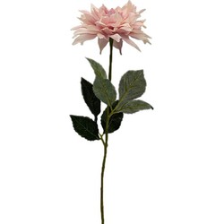 Buitengewoon de boet Kunstbloem dahlia l. roze, 58 cm - 