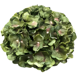 Buitengewoon de boet Kunst hortensia tak groen 92 cm - 