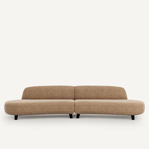 AM.PM 6-zit bank stonewashed fluweel, Rosebury
