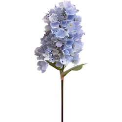 Buitengewoon de boet Kunst hortensia pluim lichtblauw 85 cm - 