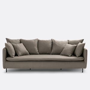 LA REDOUTE INTERIEURS Bank in linnen/viscose 3- of 5-zit, Ivete
