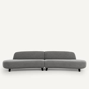 AM.PM 6-zit bank stonewashed fluweel, Rosebury