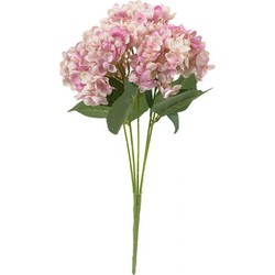 Buitengewoon de boet Kunstbloem hortensia 47 cm, lichtpaars - 