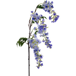 Nova nature Sweet pea spray Mick lavender 92 cm kunstbloem - 