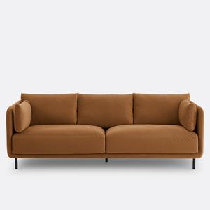 LA REDOUTE INTERIEURS Bank 3, 4 -zit, fluweel, Victor