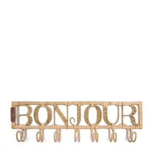 Rivièra Maison Riviera Maison - Rustic Rattan Bonjour Coat Rack - Naturel
